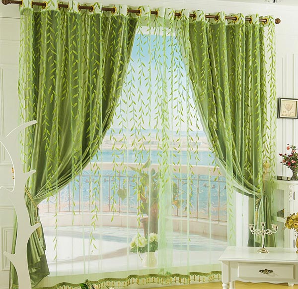 پرده‌هایی با طرح طبیعت