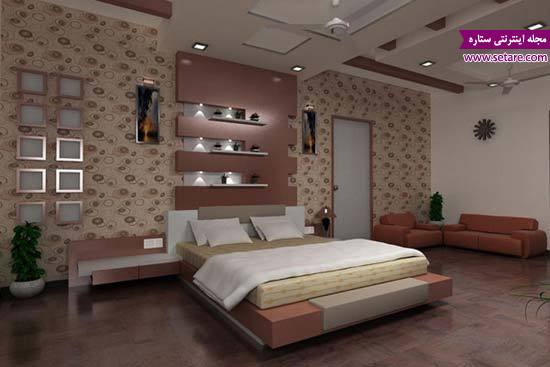 طرح کناف اتاق خواب - مدل کناف برای اتاق خواب - طرح جدید کناف