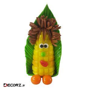 دکوری طرح میوه مصنوعی مدل ذرت کد ZAT