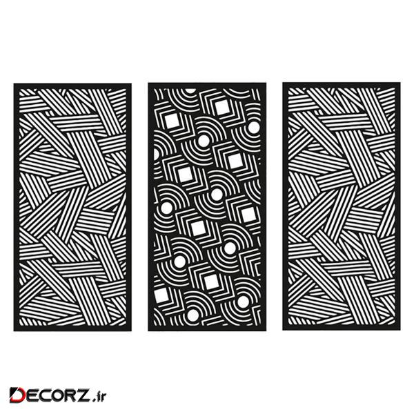 دیوارکوب طرح دایره و خط کد 8O3B مجموعه 3 عددی دیوارکوب طرح دایره و خط کد 8O3B مجموعه 3 عددی