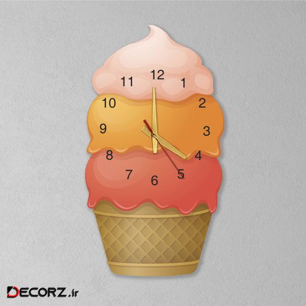 ساعت دیواری مدل ice cream ساعت دیواری مدل ice cream