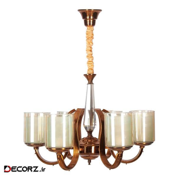 لوستر 6 شعله کد A2204/22D لوستر 6 شعله کد A2204/22D