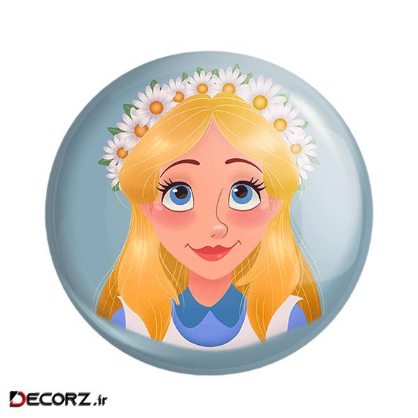 مگنت خندالو طرح آلیس در سرزمین عجایب کد 1428