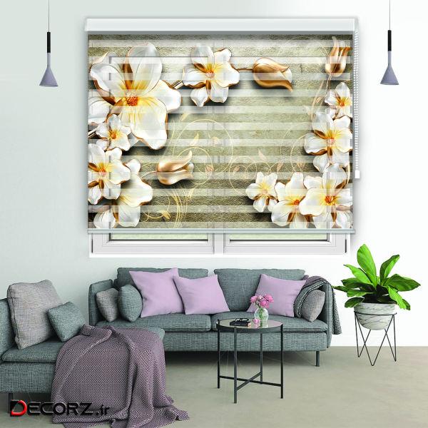 پرده زبرا مدل TD-41 سایز 220x220 سانتی متر پرده زبرا مدل TD-41 سایز 220x220 سانتی متر