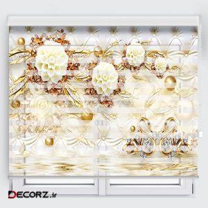 پرده زبرا مدل TD-42 سایز ۱۶۰×۱۸۰ سانتی متر