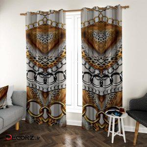 پرده مدل K5021 طرح سه بعدی سایز ۲۸۰×۱۵۰ سانتی متر