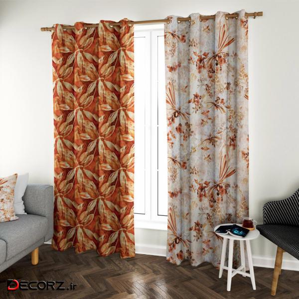 پرده مدل K5283-84 سایز 280x150 سانتی متر