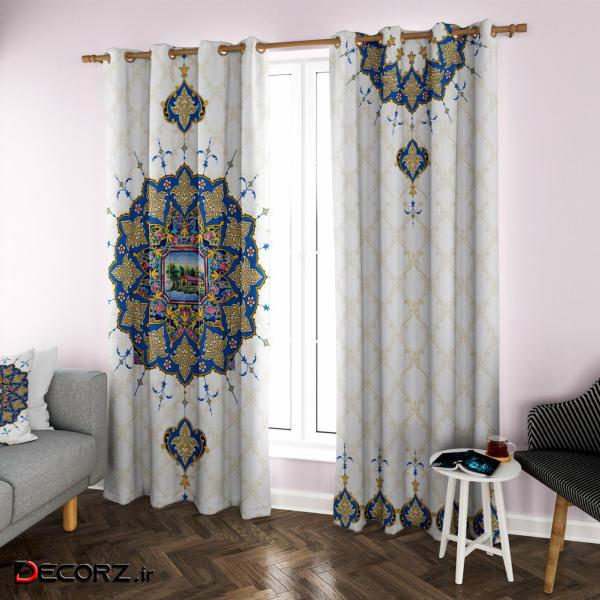 پرده کد K5241-42 سایز 280x150 سانتی متر