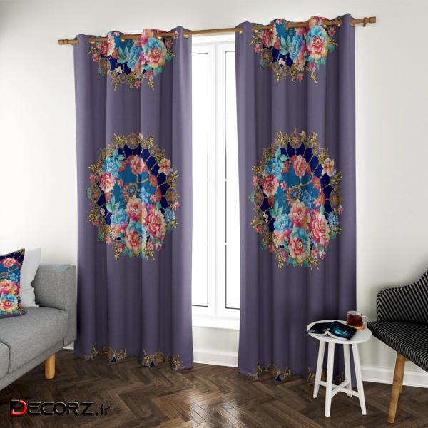 پرده کد K5254 سایز 280x150 سانتی متر