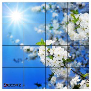 تایل سقفی آسمان مجازی طرح شکوفه و خورشید کد ۰۸۰۰ سایز ۶۰×۶۰ سانتی متر مجموعه ۱۶ عددی تایل سقفی آسمان مجازی طرح شکوفه و خورشید کد ۰۸۰۰ سایز ۶۰×۶۰ سانتی متر مجموعه ۱۶ عددی