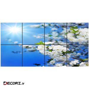 تایل سقفی آسمان مجازی طرح شکوفه و خورشید کد ۰۱۰۰ سایز ۶۰×۶۰ سانتی متر مجموعه ۸ عددی تایل سقفی آسمان مجازی طرح شکوفه و خورشید کد ۰۱۰۰ سایز ۶۰×۶۰ سانتی متر مجموعه ۸ عددی