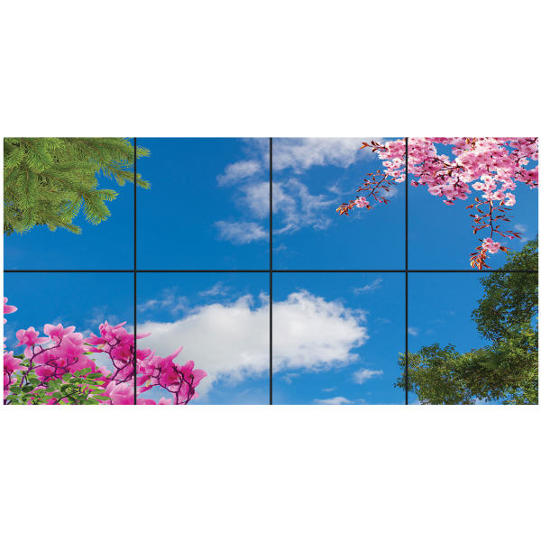 تایل سقفی آسمان مجازی طرح برگ و ابر کد 0800 سایز 60x60 سانتی متر مجموعه 8 عددی تایل سقفی آسمان مجازی طرح برگ و ابر کد 0800 سایز 60x60 سانتی متر مجموعه 8 عددی