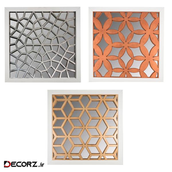 آینه دکوما مدل DFM044-W مجموعه 3 عددی آینه دکوما مدل DFM044-W مجموعه 3 عددی