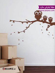 برچسب دیواری یا استیکر دیواری چیست؟ برچسب دیواری یا استیکر دیواری چیست؟