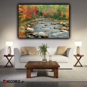 تابلو بوم طرح رودخانه کد Best Nature 34-N تابلو بوم طرح رودخانه کد Best Nature 34-N