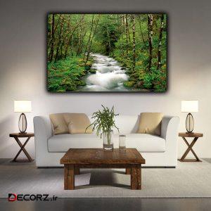 تابلو بوم طرح رودخانه کد Best Nature 36-N تابلو بوم طرح رودخانه کد Best Nature 36-N