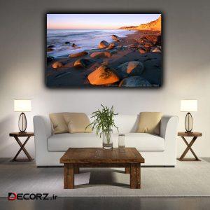 تابلو بوم طرح ساحل کد Best Nature 32-N تابلو بوم طرح ساحل کد Best Nature 32-N
