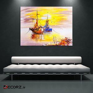 تابلو بوم طرح قایق کد ۱۹۱۰۷ تابلو بوم طرح قایق کد ۱۹۱۰۷