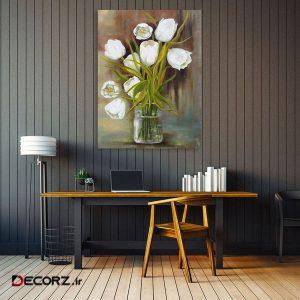 تابلو بوم طرح گل کد ۱۹۱۲۸ تابلو بوم طرح گل کد ۱۹۱۲۸