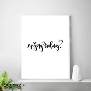 تابلو روما دیزاین طرح نوشته لاتین مدل ۲۸d تابلو روما دیزاین طرح نوشته لاتین مدل ۲۸d