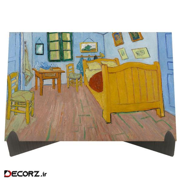  تابلو شاسی رومیزی طرح اتاق خواب ونگوگ کد LS2299