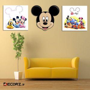 تابلو شاسی طرح میکی موس مدل ۲۰۲ مجموعه ۳ عددی تابلو شاسی طرح میکی موس مدل ۲۰۲ مجموعه ۳ عددی
