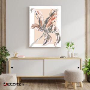 تابلو شاسی طرح نقاشی گل کد FT001 تابلو شاسی طرح نقاشی گل کد FT001