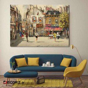 تابلو شاسی گالری استاربوی طرح نقاشی شهر مدل Amazing 754 تابلو شاسی گالری استاربوی طرح نقاشی شهر مدل Amazing 754