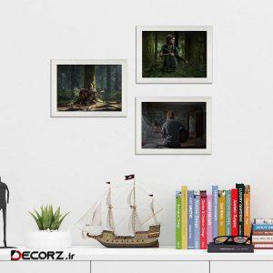 تابلو طرح Last of us 2 مجموعه ۳ عددی تابلو طرح Last of us 2 مجموعه ۳ عددی