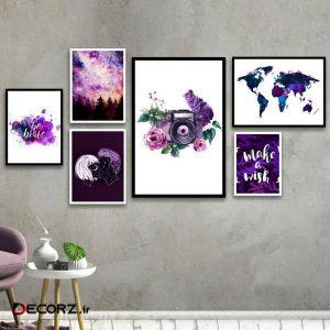 تابلو مدل HMA115 مجموعه ۶ عددی تابلو مدل HMA115 مجموعه ۶ عددی