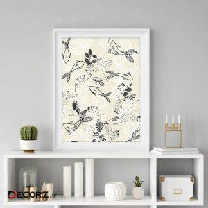 تابلو مدل ماهی کد T10 تابلو مدل ماهی کد T10