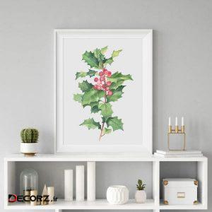 تابلو مدل گل آبرنگی کد T05 تابلو مدل گل آبرنگی کد T05