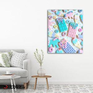 تابلوشاسی طرح خوشمزه های رنگی رنگی کد ۲ تابلوشاسی طرح خوشمزه های رنگی رنگی کد ۲