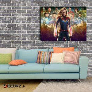 تابلوشاسی طرح کاپیتان مارول کد ۱۰ تابلوشاسی طرح کاپیتان مارول کد ۱۰