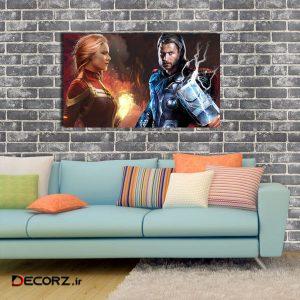 تابلوشاسی طرح کاپیتان مارول کد ۸ تابلوشاسی طرح کاپیتان مارول کد ۸