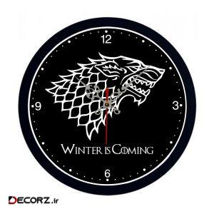 ساعت دیواری طرح Game of Thrones کد SD-35