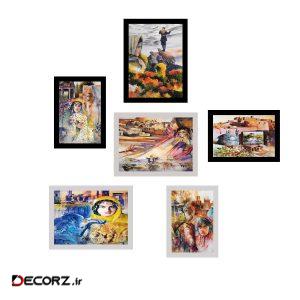 قاب عکس گروه تولیدی بکلیت مدل M6 مجموعه ۶ عددی قاب عکس گروه تولیدی بکلیت مدل M6 مجموعه ۶ عددی