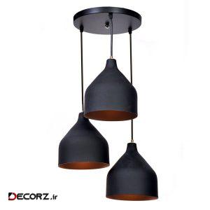 لوستر ۳ شاخه کد LU300BG