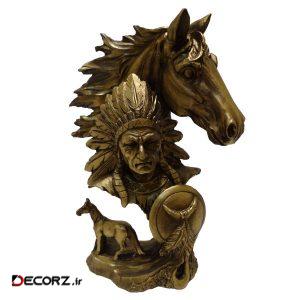 مجسمه طرح سرخ پوست مدل G7 مجسمه طرح سرخ پوست مدل G7