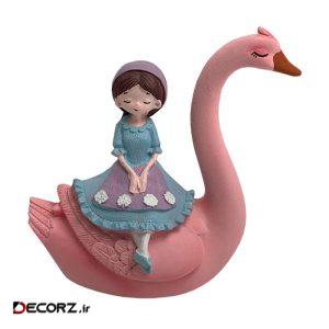 مجسمه طرح قو سوار مجسمه طرح قو سوار