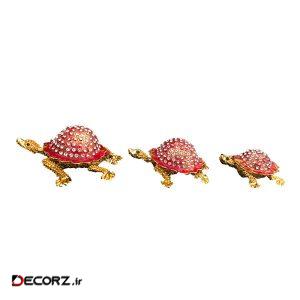 مجسمه طرح لاکپشت مدل ۲۰۹ مجموعه سه عددی مجسمه طرح لاکپشت مدل ۲۰۹ مجموعه سه عددی