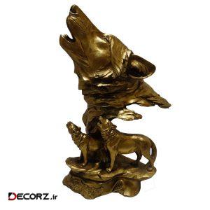 مجسمه طرح گرگ مدل G1 مجسمه طرح گرگ مدل G1