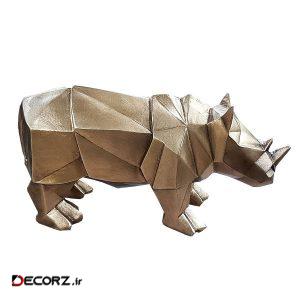 مجسمه طرح گرگدن کد ۶۸۶۹A مجسمه طرح گرگدن کد ۶۸۶۹A