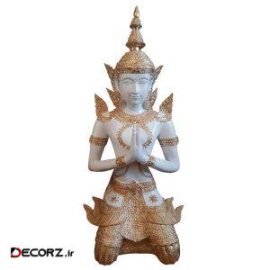 مجسمه لیلپار طرح بودا مدل DKH-7049 S مجسمه لیلپار طرح بودا مدل DKH-7049 S