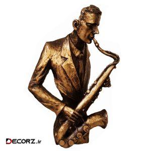 مجسمه لیلپار طرح ساکسیفون زن مدل DKH-1029 B مجسمه لیلپار طرح ساکسیفون زن مدل DKH-1029 B