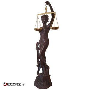 مجسمه لیلپار طرح عدالت مدل DKH-7132 P مجسمه لیلپار طرح عدالت مدل DKH-7132 P