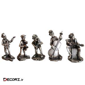 مجسمه لیلپار طرح موسیقی بیبلو مدل DGA-2087 مجموعه پنج عددی مجسمه لیلپار طرح موسیقی بیبلو مدل DGA-2087 مجموعه پنج عددی