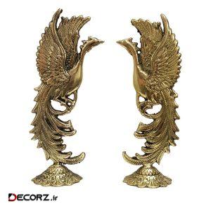 مجسمه مدل طاووس مجموعه دو عددی مجسمه مدل طاووس مجموعه دو عددی