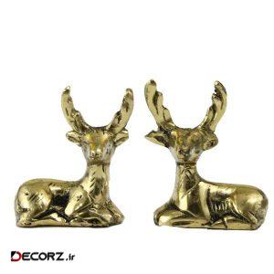 مجسمه مدل گوزن کد AL-20030047 مجموعه ۲ عددی مجسمه مدل گوزن کد AL-20030047 مجموعه ۲ عددی