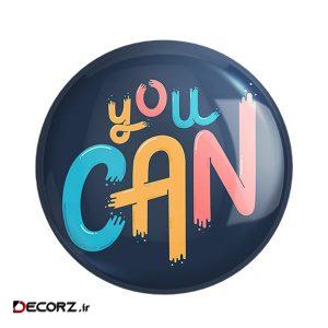 مگنت خندالو طرح You Can کد ۲۷۳۳